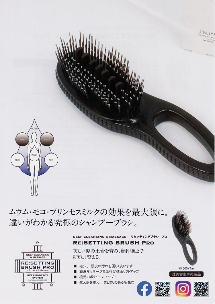 リセッティングブラシpro