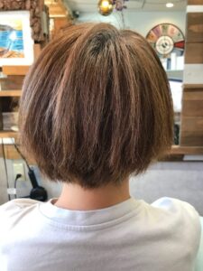 ブリーチ毛