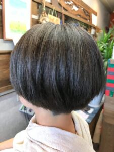 ブリーチ毛にオンカラー